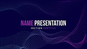 Abstract Light Breeze PowerPoint Template for Presentation