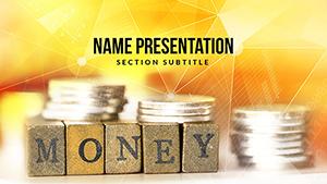 Business Cash Flow PowerPoint template