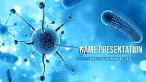 Viruses can Infect PowerPoint template