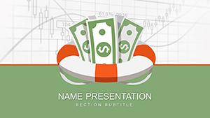 Crisis Dollar Salvation PowerPoint Template
