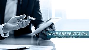 Business Signs PowerPoint Template Presentation