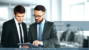 Business People PowerPoint Template Presentation