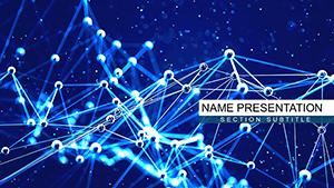 Structural lattice, Interconnection PowerPoint template