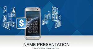 Smartphone Application Developers PowerPoint template