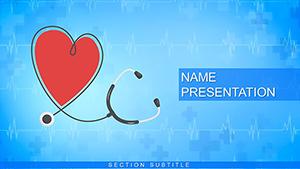 Cardiologist Doctor PowerPoint template