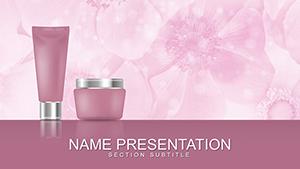 Makeup Cosmetics PowerPoint template