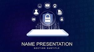 GDPR Data Protection PowerPoint template