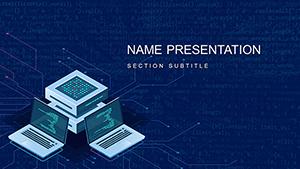Exploring Network Devices and Software PowerPoint Presentation Template