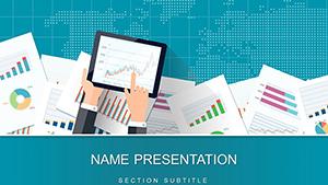 Business, Analysis, Finance, Accounting PowerPoint template