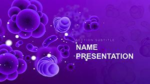 Viruses and Bacteria PowerPoint template