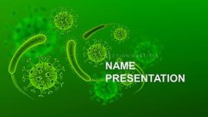 Virus Symptoms and Causes PowerPoint Template