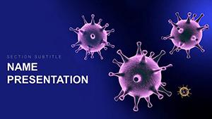 Virus Prevention PowerPoint Template | Infection & Spread Prevention