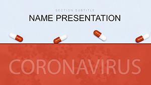 Coronavirus COVID-19 Outbreak: Top Coronavirus Drugs PowerPoint template