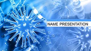 Virus Infections PowerPoint template