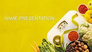 Diet, Healthy Food PowerPoint template