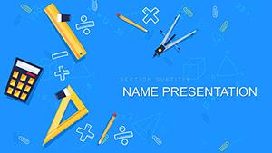 Math and Geometry PowerPoint Template - Presentation