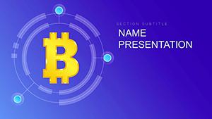 Cryptocurrency Trading Platform PowerPoint template