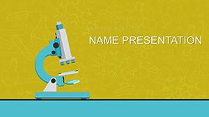 Learn Chemistry, Biology PowerPoint template