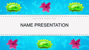 Bacteria: Definition, Types and Infections PowerPoint template