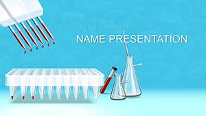 Interpret Blood Test Results PowerPoint template