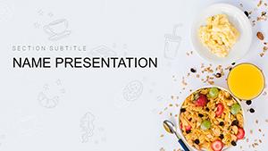 Healthy and Delicious Breakfast PowerPoint Template