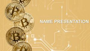 Cryptocurrency Trading Platform PowerPoint template
