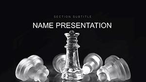 Chess Principles in Agile Project Management PowerPoint template