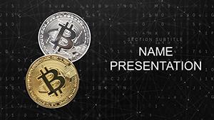 How to Buy Bitcoin Stock PowerPoint template