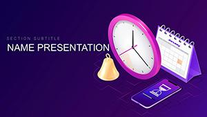 Effective Managers Organize Time PowerPoint templates