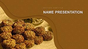 Vegetable and Chicken Cutlets Recipes PowerPoint template