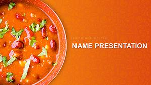 Cookbook Recipes PowerPoint template