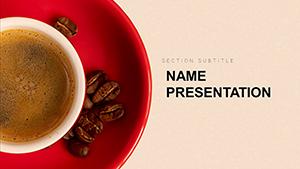 Coffee Drink Recipes , Cup Of Coffee PowerPoint templates