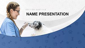 Veterinary Emergency Clinic PowerPoint template