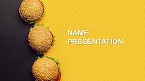 Hamburger Restaurants PowerPoint templates