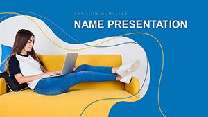 Work from Home Jobs PowerPoint template