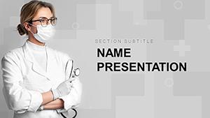 Doctor and Medical Services PowerPoint template