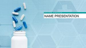 Pills, Supplements And Medicines For The Disease PowerPoint templates