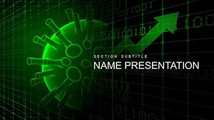Stunning Virus Statistic PowerPoint Template - Impress Your Audience