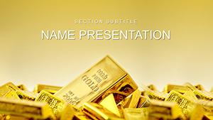 Gold Price Chart, Live Spot Gold Rates PowerPoint templates