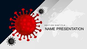 Viruses - Microbiology PowerPoint presentation template