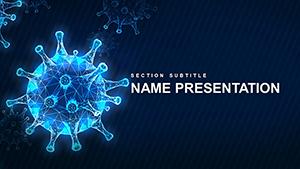 Virus Moderna PowerPoint template