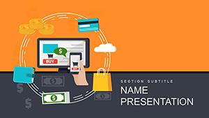 Online Shopping Websites PowerPoint Template - Download PPT