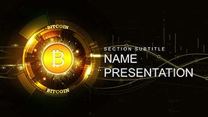 Bitcoin Explained for Dummies PowerPoint template