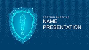 Online Security PowerPoint template