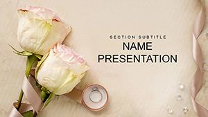 Beautiful Wedding PowerPoint Template: Presentation