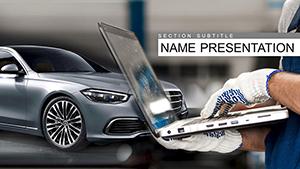 Car Diagnostic Tools PowerPoint template