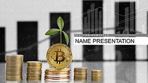 Bitcoin Mining Software PowerPoint template