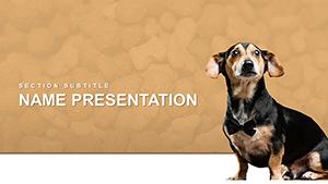 Pet Dog PowerPoint template