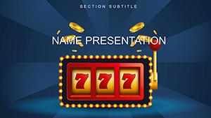 777 Casino PowerPoint template