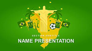 Brazil Travel Guide PowerPoint template
